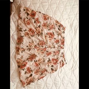 Forever21 floral skirt